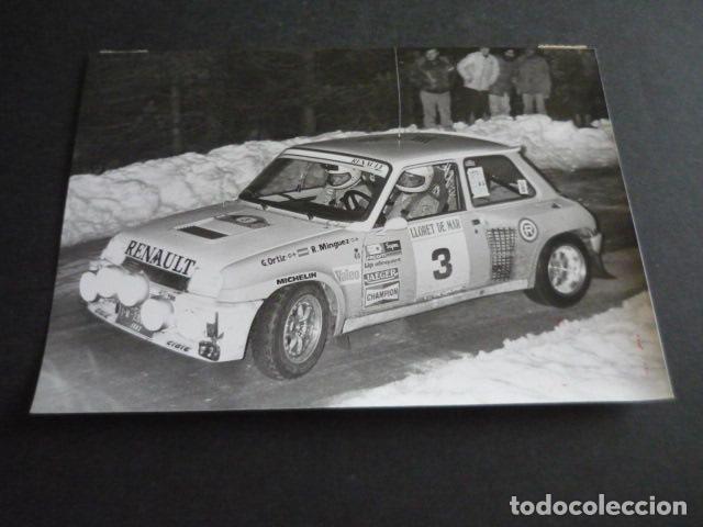 Fotografia antica: GENITO CORREDOR AUTOMOVILISMO RALLYE COSTA BRAVA ANTIGUA FOTOGRAFIA ORIGINAL 13 X 18 CM
