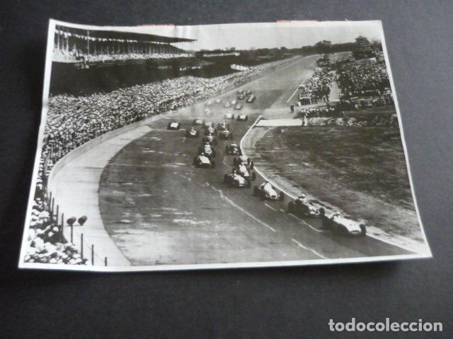 Fotografia antica: 500 MILLAS DE INDIANAPOLIS CIRCUITO AUTOMOVILISMO ANTIGUA FOTOGRAFIA ORIGINAL 14 X 19 CM