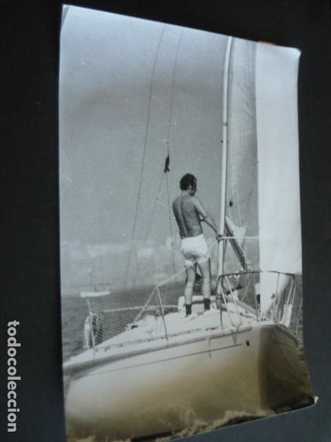 Alte Fotografie: REGATA PALMA DE MALLORCA ANTIGUA FOTOGRAFIA ORIGINAL 21 X 30 CM