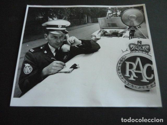 Fotografia antica: ROYAL AUTOMOBIL CLUB INGLATERRA RAC AUTOMOVILES ANTIGUA FOTOGRAFIA ORIGINAL 20 X 25 CM