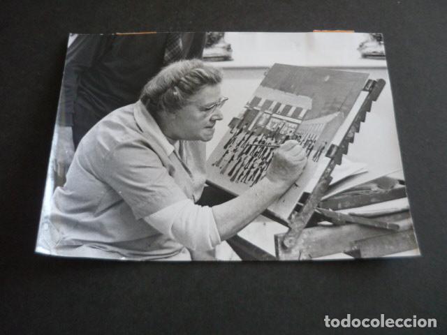 Fotografia antiga: HELEN BRADLEY PINTORA ANTIGUA FOTOGRAFIA ORIGINAL 12 X 18 CM