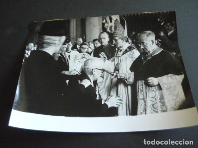Photographie ancienne: FUJITA DIBUJANTE JAPONES CONVERTIDO AL CATOLICISMO ANTIGUA FOTOGRAFIA ORIGINAL 18 X 24 CM