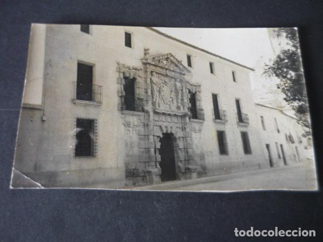 Fotograf&iacute;a antigua: ALMANSA ALBACETE PALACIO FOTOGRAFIA TAMA&Ntilde;O POSTAL