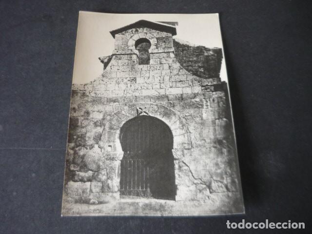 Photographie ancienne: SAN JUAN DE BA&Ntilde;OS PALENCIA ANTIGUA FOTOGRAFIA 8 X 13 CM