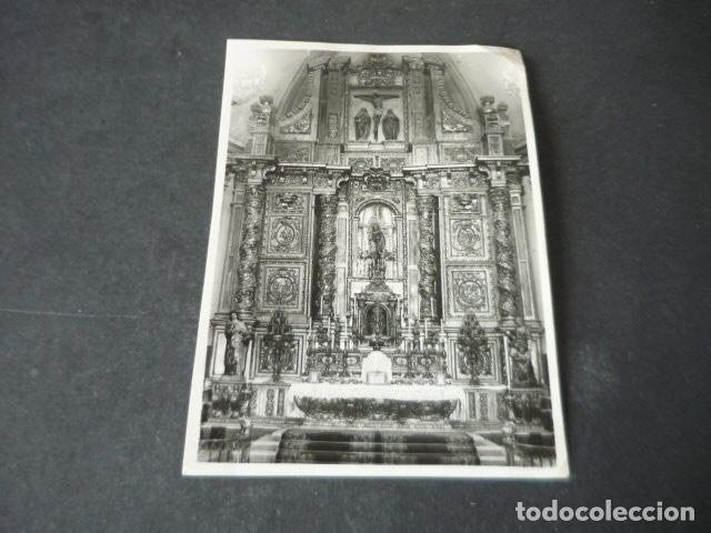 Fotografia antiga: MADRID RETABLO IGLESIA SANTA TERESA Y SANTA ISABEL ANTIGUA FOTOGRAFIA 8 X 12 CM