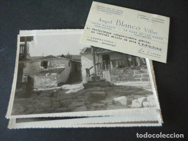 Fotografia antiga: MUROS COMBARRO OCA ARMENTEIRA LANCARA LA CORU&Ntilde;A 6 FOTOGRAFIAS BLANCO FOTOGRAFO 12 X 18 CM