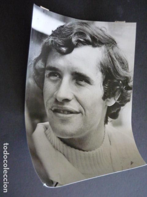 Antique Photography: JACKIE ICKX CORREDOR AUTOMOVILISMO ANTIGUA FOTOGRAFIA ORIGINAL 18 X24 CM