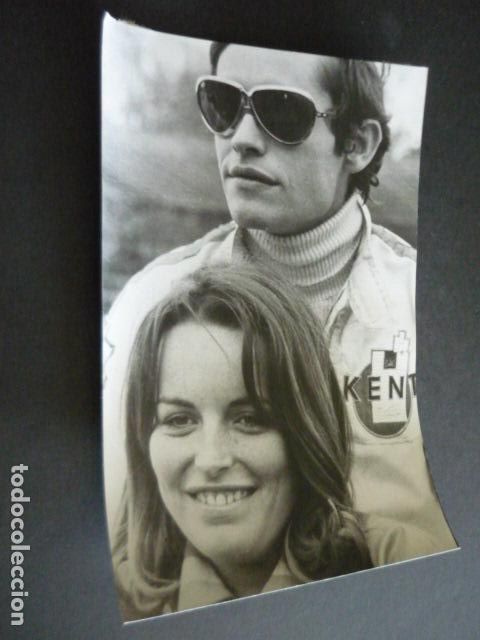 Photographie ancienne: JACKIE ICKX CORREDOR AUTOMOVILISMO ANTIGUA FOTOGRAFIA ORIGINAL 18 X24 CM