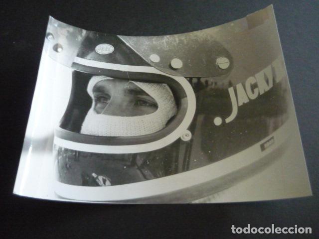 Antique Photography: JACKIE ICKX CORREDOR AUTOMOVILISMO ANTIGUA FOTOGRAFIA ORIGINAL 18 X24 CM