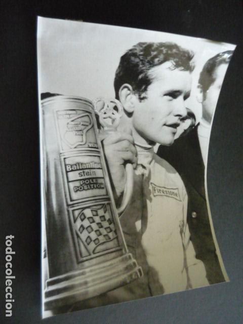 Photographie ancienne: JACKIE ICKX CORREDOR AUTOMOVILISMO ANTIGUA FOTOGRAFIA ORIGINAL 18 X24 CM