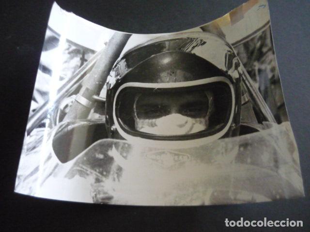 Antique Photography: JACKIE ICKX CORREDOR AUTOMOVILISMO ANTIGUA FOTOGRAFIA ORIGINAL 18 X24 CM