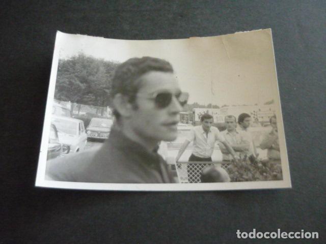 Antique Photography: JACKIE ICKX CORREDOR AUTOMOVILISMO ANTIGUA FOTOGRAFIA ORIGINAL 9 X 13 CM