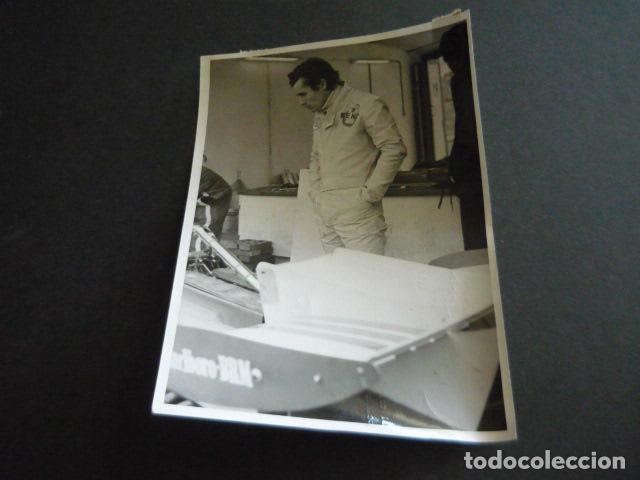 Antique Photography: JACKIE ICKX CORREDOR AUTOMOVILISMO ANTIGUA FOTOGRAFIA ORIGINAL 12 X 18 CM