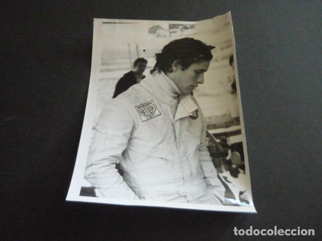 Fotograf&iacute;a antigua: JACKIE ICKX CORREDOR AUTOMOVILISMO ANTIGUA FOTOGRAFIA ORIGINAL 12 X 18 CM