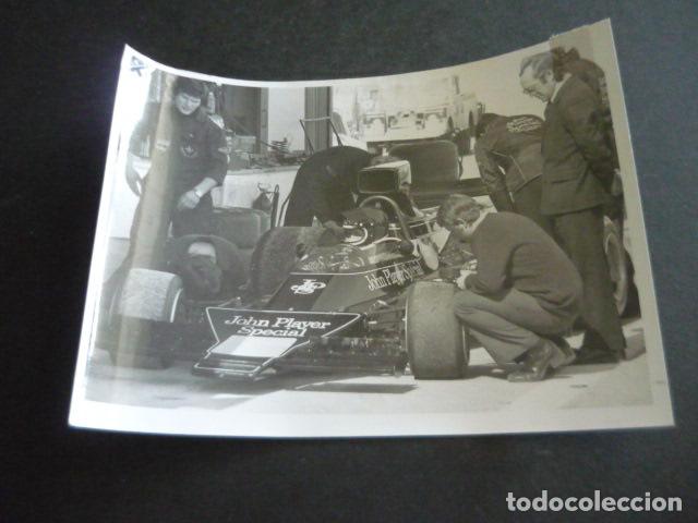 Fotograf&iacute;a antigua: JACKIE ICKX CORREDOR AUTOMOVILISMO ANTIGUA FOTOGRAFIA ORIGINAL 12 X 18 CM