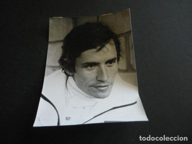 Fotograf&iacute;a antigua: JACKIE ICKX CORREDOR AUTOMOVILISMO ANTIGUA FOTOGRAFIA ORIGINAL 12 X 18 CM