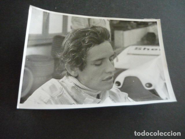 Fotograf&iacute;a antigua: JACKIE ICKX CORREDOR AUTOMOVILISMO ANTIGUA FOTOGRAFIA ORIGINAL 12 X 18 CM