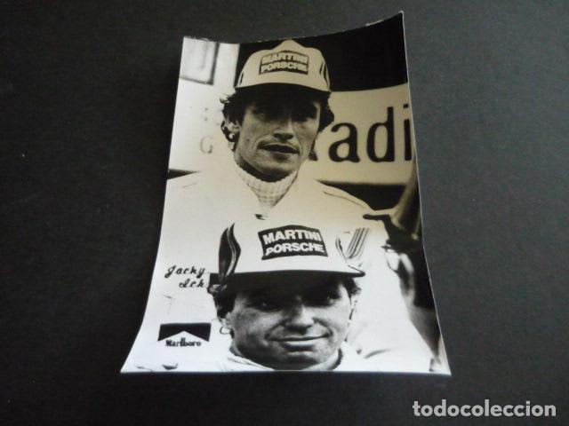 Fotograf&iacute;a antigua: JACKIE ICKX CORREDOR AUTOMOVILISMO ANTIGUA FOTOGRAFIA ORIGINAL 12 X 18 CM