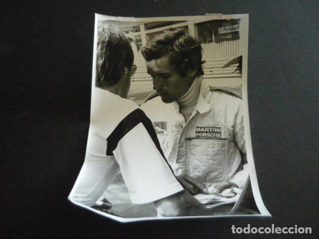 Fotograf&iacute;a antigua: JACKIE ICKX CORREDOR AUTOMOVILISMO ANTIGUA FOTOGRAFIA ORIGINAL 12 X 18 CM