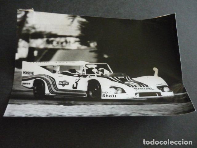 Fotograf&iacute;a antigua: JACKIE ICKX CORREDOR AUTOMOVILISMO ANTIGUA FOTOGRAFIA ORIGINAL 12 X 18 CM