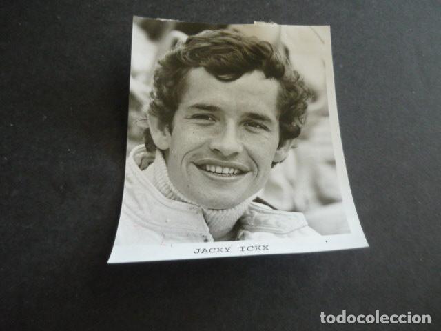 Photographie ancienne: JACKIE ICKX CORREDOR AUTOMOVILISMO ANTIGUA FOTOGRAFIA ORIGINAL 12 X 18 CM