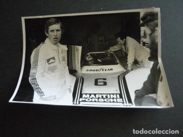 Fotografia antica: JACKIE ICKX CORREDOR AUTOMOVILISMO ANTIGUA FOTOGRAFIA ORIGINAL 12 X 18 CM