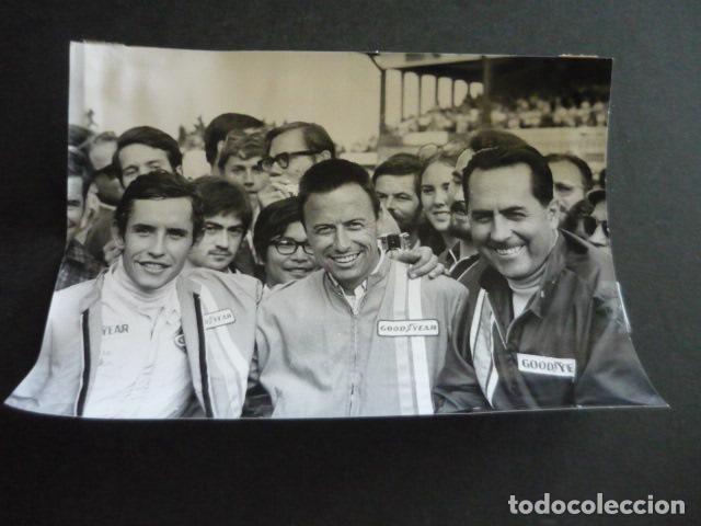 Fotografia antica: JACKIE ICKX CORREDOR AUTOMOVILISMO ANTIGUA FOTOGRAFIA ORIGINAL 12 X 18 CM