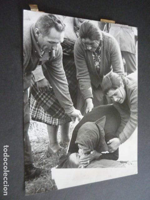 Antique Photography: BILBAO ENTIERRO DE NI&Ntilde;OS GITANOS AHOGADOS EN RIA DE AS&Uacute;A ANTIGUA FOTOGRAFIA 18 X 24 CM