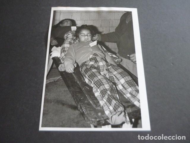 Antique Photography: BILBAO NI&Ntilde;OS GITANOS AHOGADOS EN RIA DE AS&Uacute;A ANTIGUA FOTOGRAFIA 18 X 13 CM