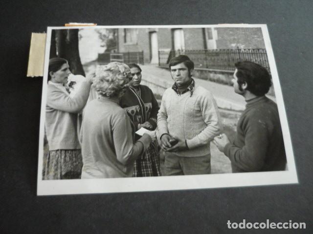 Alte Fotografie: BILBAO NI&Ntilde;OS GITANOS AHOGADOS EN RIA DE AS&Uacute;A ANTIGUA FOTOGRAFIA 18 X 13 CM