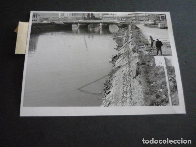 Fotografia antiga: BILBAO NI&Ntilde;OS GITANOS AHOGADOS EN RIA DE AS&Uacute;A ANTIGUA FOTOGRAFIA 18 X 13 CM