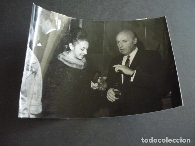Fotografia antiga: ANDRE KOSTELANETZ DIRECTOR DE ORQUESTA CON LUCERO TENA ANTIGUA FOTOGRAFIA ORIGINAL 18 X 13 CM