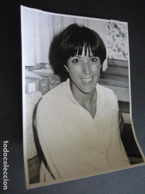 Alte Fotografie: ROSA LOPEZ TELEFONISTA ANTIGUA FOTOGRAFIA ORIGINAL 18 X 24 CM