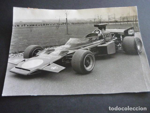 Photographie ancienne: AUTOMOVIL MARCA LOTUS DE FORMULA 1 JOHN PAYER SPECIAL ANTIGUA FOTOGRAFIA ORIGINAL 18 X 24 CM