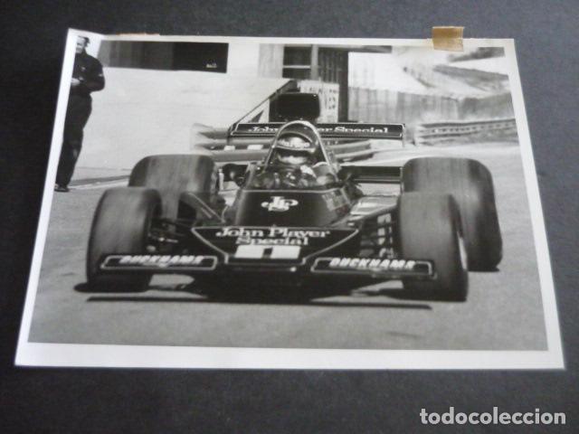 Fotografia antiga: AUTOMOVIL LOTUS FORMULA I AUTOMOVILISMO CARRERAS FOTOGRAFIA ORIGINAL 18 X 12 CM