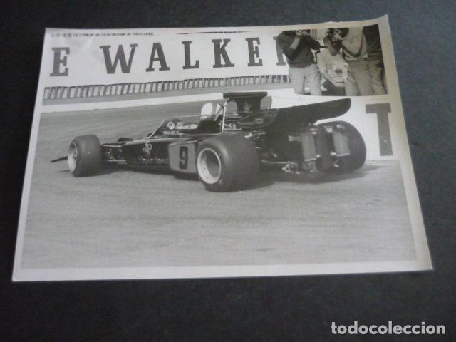 Fotografia antiga: AUTOMOVIL LOTUS FORMULA 1 AUTOMOVILISMO CARRERAS FOTOGRAFIA ORIGINAL 18 X 12 CM