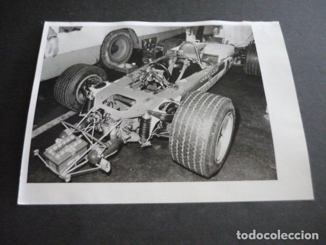 Alte Fotografie: AUTOMOVIL LOTUS 56 B FORMULA 1 AUTOMOVILISMO CARRERAS FOTOGRAFIA ORIGINAL 15 X 20 CM