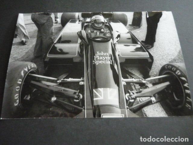 Alte Fotografie: AUTOMOVIL LOTUS FORMULA 1 AUTOMOVILISMO CARRERAS FOTOGRAFIA ORIGINAL 18 X 24 CM