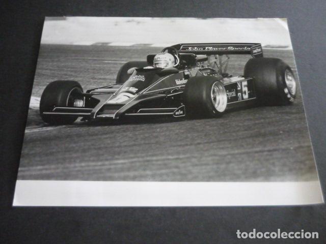 Photographie ancienne: AUTOMOVIL LOTUS FORMULA 1 AUTOMOVILISMO CARRERAS FOTOGRAFIA ORIGINAL 18 X 24 CM