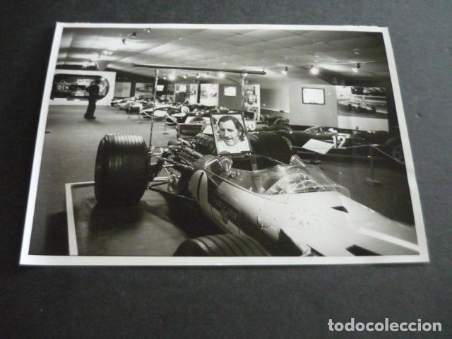 Alte Fotografie: AUTOMOVIL LOTUS 49 FORMULA 1 AUTOMOVILISMO CARRERAS FOTOGRAFIA ORIGINAL 13 X 18 CM