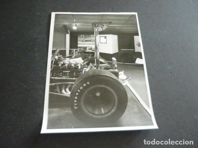 Alte Fotografie: AUTOMOVIL LOTUS 49 FORMULA 1 AUTOMOVILISMO CARRERAS FOTOGRAFIA ORIGINAL 13 X 18 CM