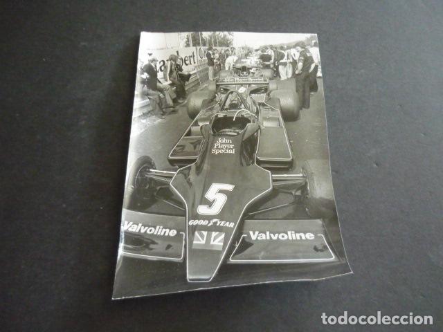 Fotograf&iacute;a antigua: AUTOMOVIL LOTUS 79 MK IV FORMULA 1 AUTOMOVILISMO CARRERAS FOTOGRAFIA ORIGINAL 13 X 18 CM