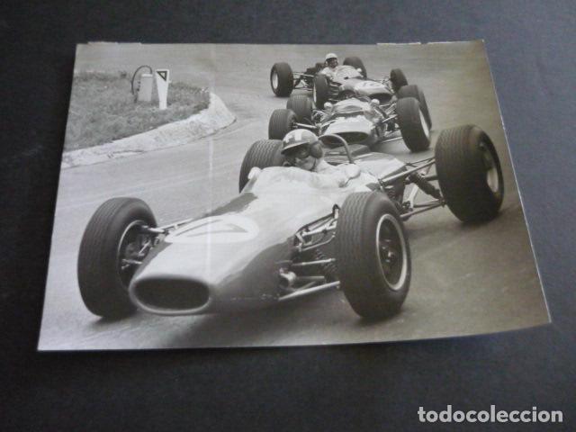 Fotograf&iacute;a antigua: BELGICA GRAN PREMIO FRANCORCHAMPS 1964 AUTOMOVILISMO ANTIGUA FOTOGRAFIA ORIGINAL 18 X 13 CM