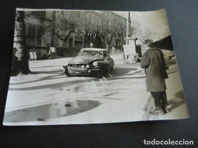 Fotografia antica: RALLYE DE MONTECARLO 1964 AUTOMOVILISMO FOTOGRAFIA ORIGINAL 24 X 18 CM