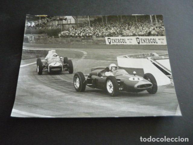 Fotografia antica: GOODWOOD 1961 AUTOMOVILISMO ANTIGUA FOTOGRAFIA ORIGINAL 18 X 24 CM