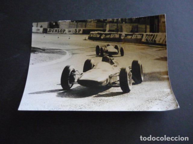 Fotografia antica: JIM CLARK CARREODOR CARRERA AUTOMOVILISMO ANTIGUA FOTOGRAFIA ORIGINAL 18 X 13 CM