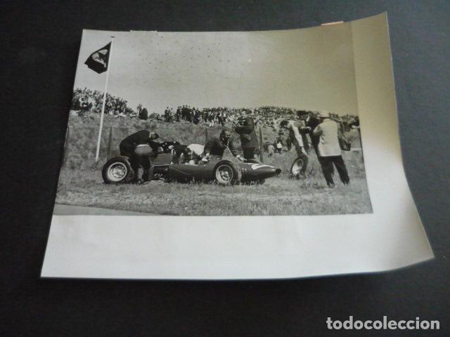 Fotografia antica: GRAN PREMIO DE HOLANDA 1963 AUTOMOVILISMO ANTIGUA FOTOGRAFIA ORIGINAL 15 X 20 CM