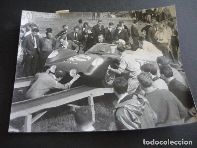 Fotografia antica: 24 HORAS DE LEMANS 1963 CARRERA AUTOMOVILISMO ANTIGUA FOTOGRAFIA ORIGINAL 18 X 24 CM