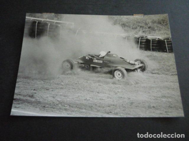 Photographie ancienne: VERNER KONIG CORREDOR EN FORMULA FORD 2000 AUTOMOVILISMO ANTIGUA FOTOGRAFIA ORIGINAL 18 X 13 CM