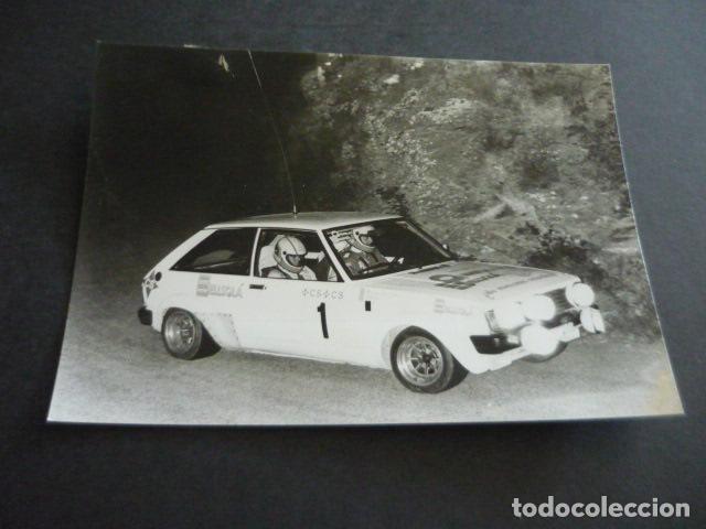 Fotograf&iacute;a antigua: MINGO GARCIA CORREDOR CARRERA AUTOMOVILISMO ANTIGUA FOTOGRAFIA ORIGINAL 18 X 13 CM